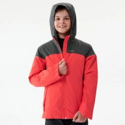 Abrigo De Montaña Y Nieve Impermeable Niños 7-15 Años Quechua SH100 X-warm -Senderismo Ropa Tienda abrigo de montaa y nieve impermeable nios 7 15 aos quechua sh100 x warm 5