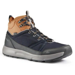 Botas De Senderismo Impermeables Hombre Quechua NH150 Mid -Senderismo Ropa Tienda botas de montaa y trekking impermeables hombre quechua nh150 mid azul