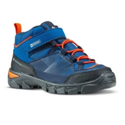 Botas De Montaña Y Trekking Impermeables Niños 28 A 34 Quechua MH120 Mid Velcro -Senderismo Ropa Tienda botas de montaa y trekking impermeables nios 28 a 34 quechua mh120 mid velcro 5