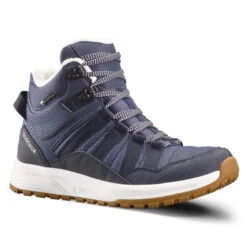 Botas Nieve Y Apreski Impermeables Mujer Quechua SH100 X-Warm Azul