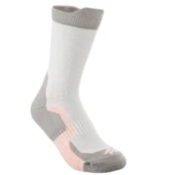 Calcetines Altos De Montaña Y Trekking 2 Pares Niños Quechua MH100 -Senderismo Ropa Tienda calcetines altos de montaa y trekking 2 pares nios quechua mh100 2