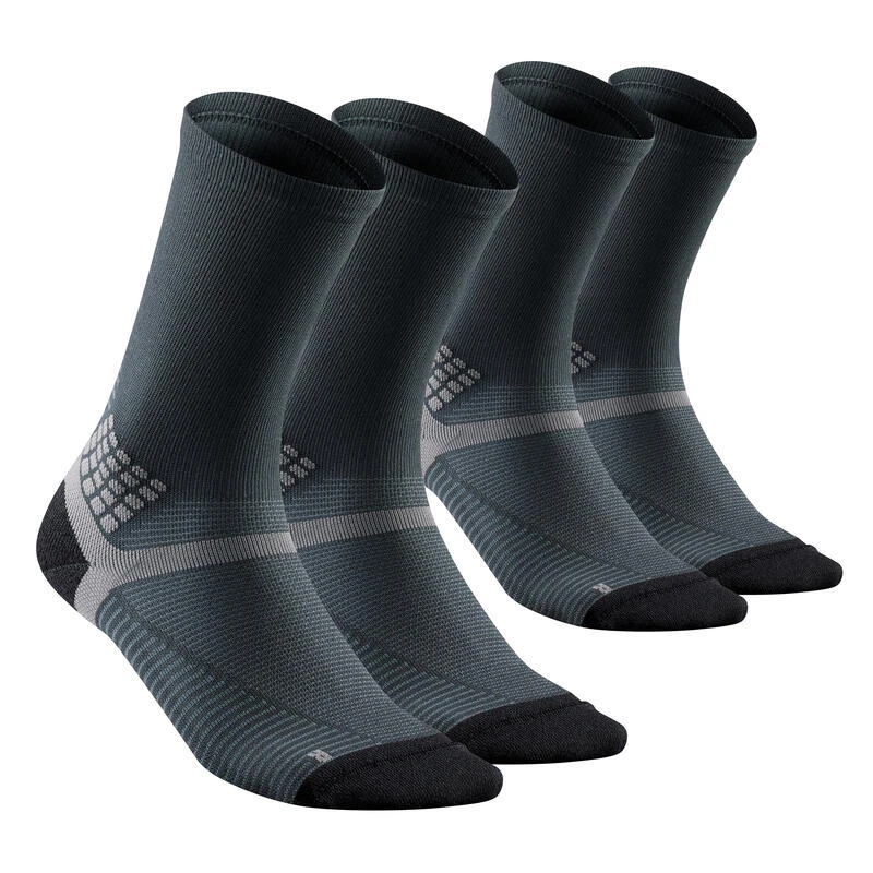 Calcetines Altos De Montaña Y Trekking Anti-rozaduras 2 Pares Quechua MH500 6 Calcetines Altos De Montaña Y Trekking Anti-rozaduras 2 Pares Quechua MH500 - Imagen 6
