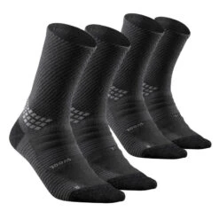 Calcetines Altos De Montaña Y Trekking Con Lana Merino 2 Pares Quechua Hike 900 -Senderismo Ropa Tienda calcetines altos de montaa y trekking con lana merino 2 pares quechua hike 900 4