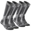 Calcetines Térmicos De Montaña Y Nieve Anti-rozaduras 2 Pares Quechua SH520