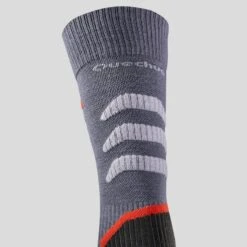 Calcetines Térmicos De Trekking Y Montaña Adulto Quechua SH920 Warm Gris 2 Pares -Senderismo Ropa Tienda calcetines termicos de trekking y montaa adulto quechua sh920 warm gris 2 pares 3