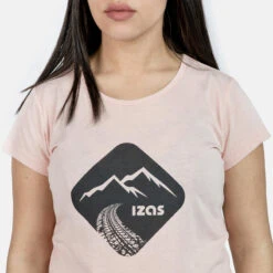 Camiseta Básica Manga Corta Para Mujer SAS Izas -Senderismo Ropa Tienda camiseta basica manga corta para mujer sas izas 4