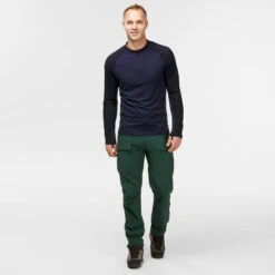 Camiseta De Montaña Trekking Manga Larga De Hombre Tropic 900 Azul -Senderismo Ropa Tienda camiseta de montaa trekking manga larga de hombre tropic 900 azul 4