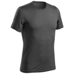 Camiseta De Montaña Y Trekking Manga Corta Hombre Quechua MH100 -Senderismo Ropa Tienda camiseta de montaa y trekking manga corta hombre quechua mh100 3