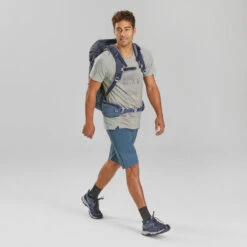 Camiseta De Montaña Y Trekking Manga Corta Hombre Quechua MH500 -Senderismo Ropa Tienda camiseta de montaa y trekking manga corta hombre quechua mh500 2