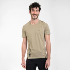 Camiseta De Montaña Y Trekking Manga Corta Hombre Quechua MH500 -Senderismo Ropa Tienda camiseta de montaa y trekking manga corta hombre quechua mh500 5