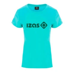 Camiseta Deportiva Manga Corta 100% Algodón Mujer MORAN Izas -Senderismo Ropa Tienda camiseta deportiva manga corta 100 algodon mujer moran izas 3