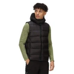 Regatta Chaleco Forro Polar Yewbank Reversible Para Hombre Negro -Senderismo Ropa Tienda chaleco forro polar yewbank reversible para hombre negro 3
