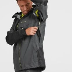Chaqueta Impermeable De Montaña Y Trekking Hombre Quechua MH900 Negro -Senderismo Ropa Tienda chaqueta impermeable de montaa y trekking hombre quechua mh900 negro 4