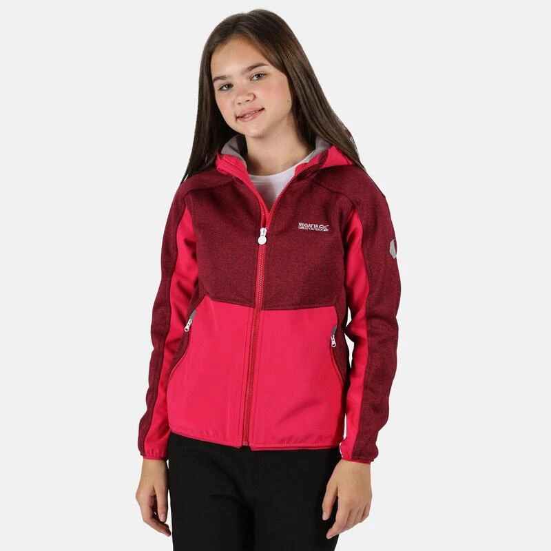 Regatta Chaqueta Softshell Bracknell II Para Niños Niñas Rosa Duquesa 1 Regatta Chaqueta Softshell Bracknell II Para Niños Niñas Rosa Duquesa