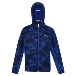 Regatta Forro Polar Cadson Camuflaje Para Niños/Niñas Ceniza -Senderismo Ropa Tienda forro polar cadson camuflaje para niosnias surf spray