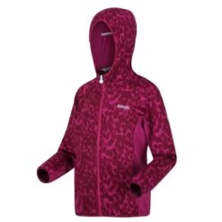 Regatta Forro Polar Cadson De Puntos Para Niños/Niñas Fucsia -Senderismo Ropa Tienda forro polar cadson de puntos para niosnias fucsia 3