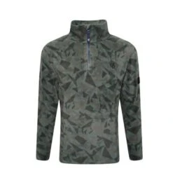 Dare 2b Forro Polar Cushy Geométrico Para Niños/Niñas Negro -Senderismo Ropa Tienda forro polar cushy geometrico para niosnias verde pato