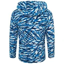 Senderismo Ropa Tienda -Senderismo Ropa Tienda forro polar gambol estampado de cebra para niosnias azul metilo oscuro 1