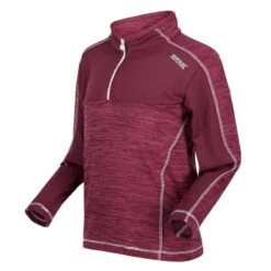 Regatta Forro Polar Hewley De Reciclado Para Niños/Niñas Violeta, Amaranth Haze -Senderismo Ropa Tienda forro polar hewley de reciclado para niosnias violeta amaranth haze 2