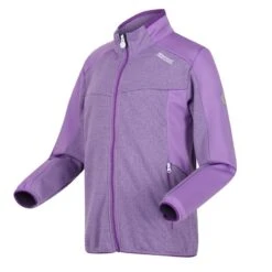 Regatta Forro Polar Highton Winter II Para Niños/Niñas Jacinto, Morado -Senderismo Ropa Tienda forro polar highton winter ii para niosnias jacinto morado 3