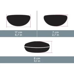 Funda Gafas Rígida Quechua Case 560 Negro 9 Funda Gafas Rígida Quechua Case 560 Negro -Senderismo Ropa Tienda funda gafas rigida quechua case 560 negro 4