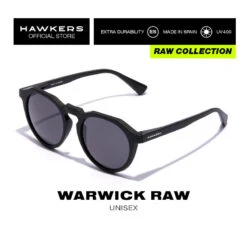 HAWKERS Gafas De Sol Para Hombre Y Mujer BLACK DARK - WARWICK RAW