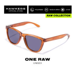 HAWKERS Gafas De Sol Para Hombre Y Mujer BLACK JOKER POLARIZED - ONE RAW -Senderismo Ropa Tienda gafas de sol para hombre y mujer caramel dark polarized one raw