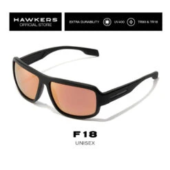 HAWKERS Gafas De Sol Para Hombres Y Mujeres F18 Rose Gold