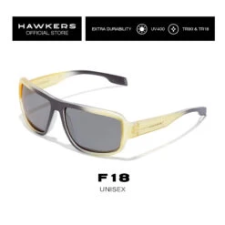 HAWKERS Gafas De Sol Para Hombres Y Mujeres F18 Rose Gold -Senderismo Ropa Tienda gafas de sol para hombres y mujeres f18 yellow fusion