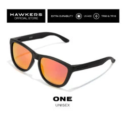 HAWKERS Gafas De Sol Para Hombres Y Mujeres ONE CARBON Black Rose Gold -Senderismo Ropa Tienda gafas de sol para hombres y mujeres one carbon black ruby