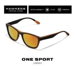 HAWKERS Gafas De Sol Para Hombres Y Mujeres ONE SPORT Dark -Senderismo Ropa Tienda gafas de sol para hombres y mujeres one sport orange