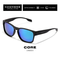 HAWKERS Gafas De Sol Para Hombres Y Mujeres POLARIZED CORE Black -Senderismo Ropa Tienda gafas de sol para hombres y mujeres polarized core emerald