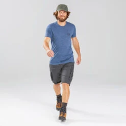 GORRA COMPACT DE TREKKING - MT500 CAQUI -Senderismo Ropa Tienda gorra compact de trekking mt500 caqui 3