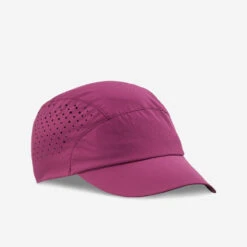 GORRA COMPACT DE TREKKING - MT500 CAQUI -Senderismo Ropa Tienda gorra compact de trekking mt500 violeta