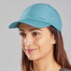 Gorra De Trekking Viaje Travel100 Turquesa 7 Gorra De Trekking Viaje Travel100 Turquesa -Senderismo Ropa Tienda gorra de trekking viaje travel100 turquesa 1
