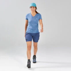 Gorra De Trekking Viaje Travel100 Turquesa 9 Gorra De Trekking Viaje Travel100 Turquesa -Senderismo Ropa Tienda gorra de trekking viaje travel100 turquesa 3