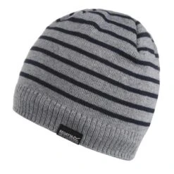 Regatta Gorro Beanie Tarley De Punto Para Niños/Niñas Gris Tormenta Jaspeada