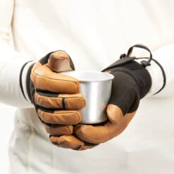 Guantes Térmicos De Montaña Y Trekking De Piel Impermeables Adulto MT 900 -Senderismo Ropa Tienda guantes termicos de montaa y trekking de piel impermeables adulto mt 900 4