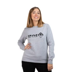 Izas Sudadera Algodón Básica Para Mujer RODHES W -Senderismo Ropa Tienda izas sudadera algodon basica para mujer rodhes w 3