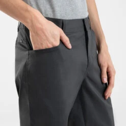 Pantalón Corto De Montaña Y Trekking Hombre Quechua NH100 -Senderismo Ropa Tienda pantalon corto de montaa y trekking hombre quechua nh100 3