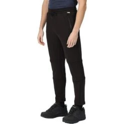 Regatta Pantalón De Chándal Carstol Para Hombre Negro -Senderismo Ropa Tienda pantalon de chandal carstol para hombre negro 3