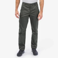 Pantalón De Montaña Y Trekking Hombre Quechua NH100 -Senderismo Ropa Tienda pantalon de montaa y trekking hombre quechua nh100 5