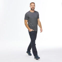 Pantalón De Montaña Y Trekking Hombre Quechua NH500 Regular -Senderismo Ropa Tienda pantalon de montaa y trekking hombre quechua nh500 regular 2