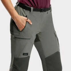Pantalon De Montaña Y Trekking Mujer Forclaz MT500 -Senderismo Ropa Tienda pantalon de montaa y trekking mujer forclaz mt500 3