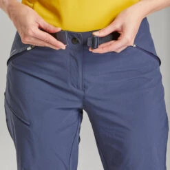 Pantalón De Montaña Y Trekking Mujer Quechua MH500 Azul -Senderismo Ropa Tienda pantalon de montaa y trekking mujer quechua mh500 azul 2