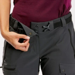 Pantalón De Montaña Y Trekking Resistente Mujer Forclaz MT500 -Senderismo Ropa Tienda pantalon de montaa y trekking resistente mujer forclaz mt500 3