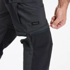 Pantalón Desmontable De Montaña Y Trekking Hombre Forclaz MT100 -Senderismo Ropa Tienda pantalon desmontable de montaa y trekking hombre forclaz mt100 4