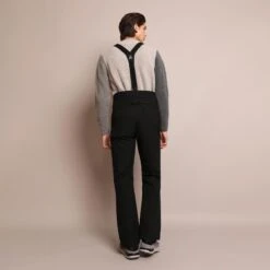 Pantalón Esquí Regular Tirantes Ajustables Hombre SCALPERS ADN SKI PANT Negro -Senderismo Ropa Tienda pantalon esqui regular tirantes ajustables hombre scalpers adn ski pant negro 2