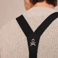 Pantalón Esquí Regular Tirantes Ajustables Hombre SCALPERS ADN SKI PANT Negro -Senderismo Ropa Tienda pantalon esqui regular tirantes ajustables hombre scalpers adn ski pant negro 3