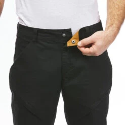 Pantalón Montaña Y Senderismo Hombre Quechua NH500 Slim Negro -Senderismo Ropa Tienda pantalon montaa y senderismo hombre quechua nh500 slim negro 4